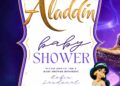 FREE Editable Aladdin Baby Shower Invitation