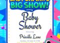 FREE Editable Baby Shark Baby Shower Invitation
