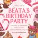 FREE Editable Candyland Adventure Birthday Invitation