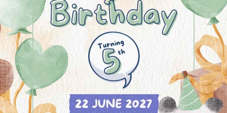 FREE Editable Cute Animal Watercolor Birthday Invitation