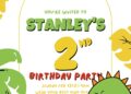 FREE Editable Dinosaurs Birthday Invitation