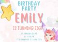 FREE Editable Dreamy Sky Birthday Invitation