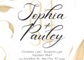 FREE Editable Elegant Calligraphy Wedding Invitation