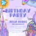 FREE Editable Enchanted Castle Birthday Invitation
