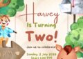 FREE Editable Farmyard Fun Birthday Invitation