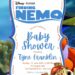 FREE Editable Finding Nemo Baby Shower Invitation