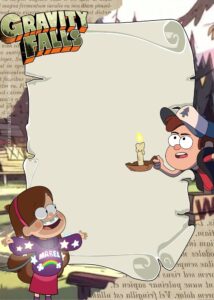 FREE Gravity Falls Birthday Invitation Templates Two