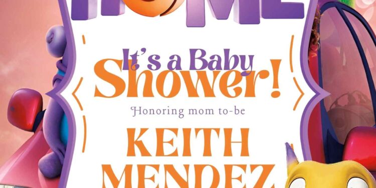FREE Editable Home Baby Shower Invitation