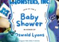 FREE Editable Monsters, Inc. Baby Shower Invitation