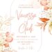 FREE Editable Pink Rose Gold Watercolor Wedding Invitation