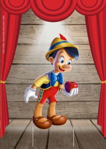 FREE Pinocchio Birthday Invitation Templates Eight
