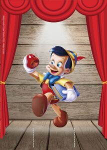 FREE Pinocchio Birthday Invitation Templates Six