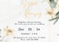 FREE Editable Rustic Barnyard Wedding Invitation