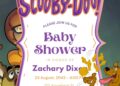 FREE Editable Scooby-Doo Baby Shower Invitation