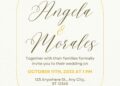 FREE Editable Spring Fling Wedding Invitation