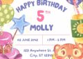FREE Editable Stylize Watercolor Birthday Invitation