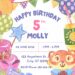 FREE Editable Stylize Watercolor Birthday Invitation