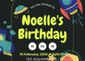 FREE Editable Textured Handdrawn Toy Birthday Invitation