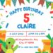 FREE Editable Turtle Party Birthday Invitation