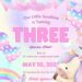 FREE Editable Unicorn Wonderland Birthday Invitation