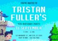 FREE Editable Video Game Party Birthday Invitation