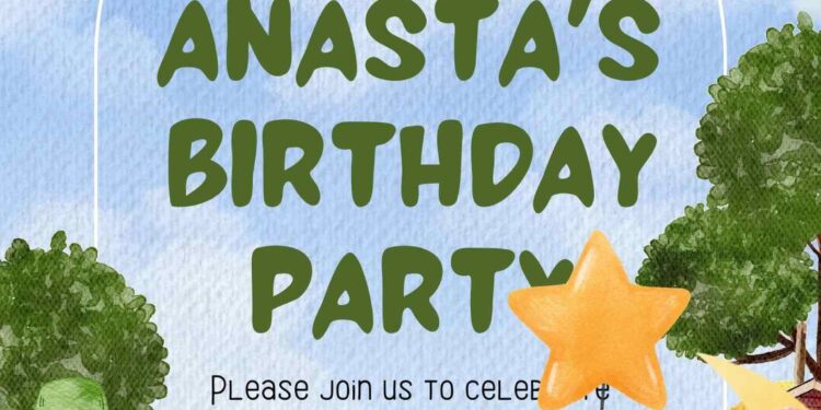 FREE Editable Wild West Cowgirls Birthday Invitation