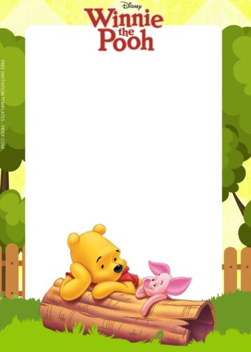 FREE Winnie The Pooh Birthday Invitation Templates - FRIDF - Download ...