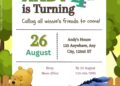 FREE Winnie The Pooh Birthday Invitation Templates One