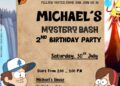 Free Editable Word - Gravity Falls Birthday Invitation Templates One