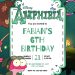 FREE Editable Amphibia Birthday Invitation