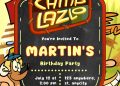 FREE Editable Camp Lazlo Birthday Invitation
