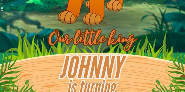 FREE Lion King Jungle Party Birthday Invitation Templates One