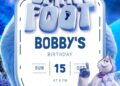 FREE Editable Small Foot Birthday Invitation