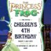 FREE Editable The Princess and the Frog Birthday Invitation