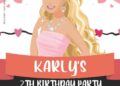Free Editable PDF - Pinkie Girl Barbie Birthday Invitation Templates