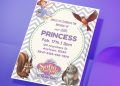 (Free Editable PDF) Adorable Sofia The First Tales Birthday Invitation Templates