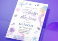 (Free Editable PDF) Enchanting Under The Sea Birthday Invitation Templates