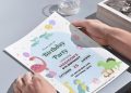 (Free Editable PDF) Cheerful Dinosaur Birthday Invitation Templates