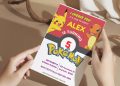(Free Editable PDF) Catch The Fun Pokemon Birthday Invitation Templates with detective pikachu and charmander