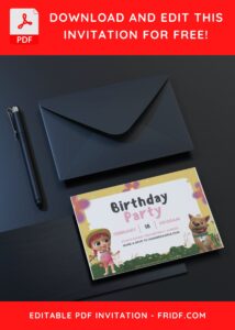 (Free Editable PDF) Cocomelon Playground Birthday Invitation Templates C