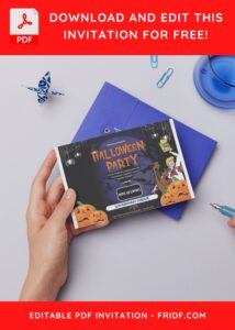 (Free Editable PDF) Scooby Doo And Friends Birthday Invitation Templates B