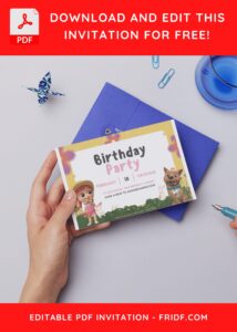 (Free Editable PDF) Cocomelon Playground Birthday Invitation Templates D