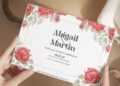 (Free Editable PDF) Delicate Floral Bouquet Wedding Invitation Templates