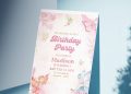 (Free Editable PDF) Dreamy Fairytale Birthday Invitation Templates C