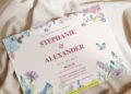 (Free Editable PDF) Striking Spring Garden Blooms Wedding Invitation Templates I