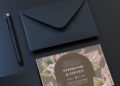 (Free Editable PDF) Bohemian Simplicity Wedding Invitation Templates C
