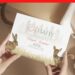 (Free Editable PDF) Oh Baby Woodland Animals Birthday Invitation Templates E