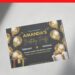(Free Editable PDF) Fancy Gold Birthday Balloon Invitation Templates E