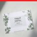 (Free Editable PDF) Watercolor Greenery Eucalyptus Wedding Invitation Templates E