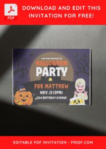 (Free Editable PDF) Lovely Mummy Birthday Invitation Templates F